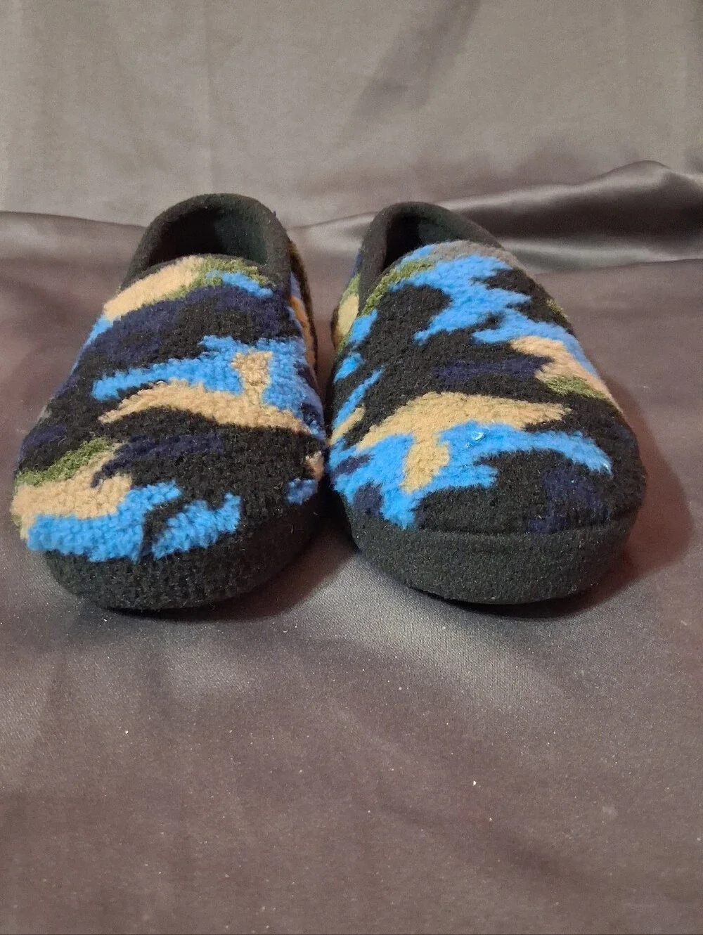 Boys Wonder Nation Camo Slippers